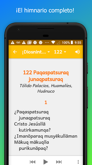 Huaylas Quechua Hymnbook Screenshot 2
