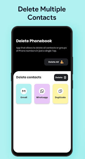 Duplicate Contacts Remover Screenshot 0