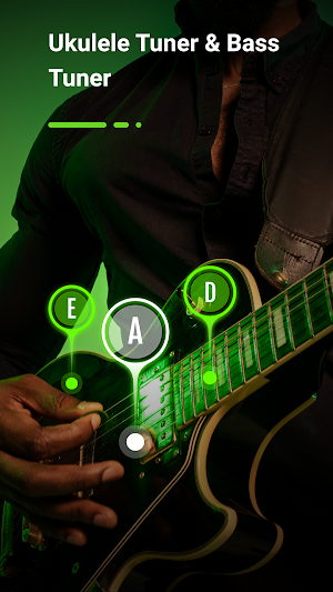 Guitar Tuner, Ukulele Bass: GuitarTunio Screenshot 1