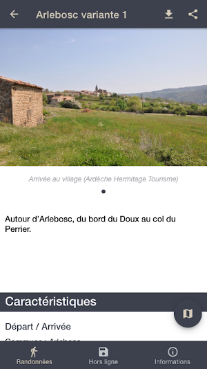 Rando Ardèche Hermitage Screenshot 2