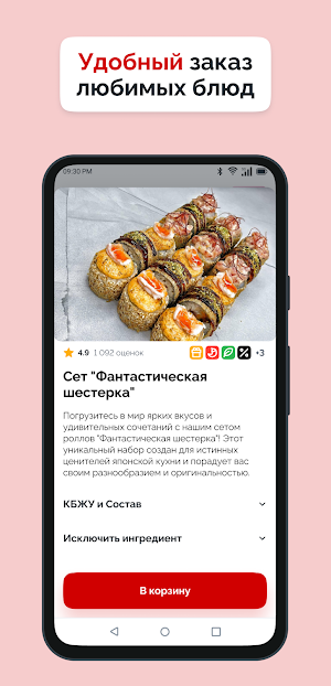Рис и рыба - Доставка еды Screenshot 0