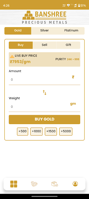 Banshree Precious Metals Screenshot 1