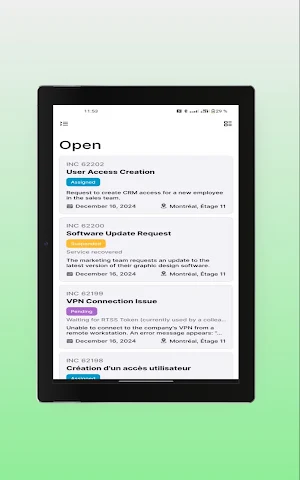Octopus-ITSM Screenshot 2