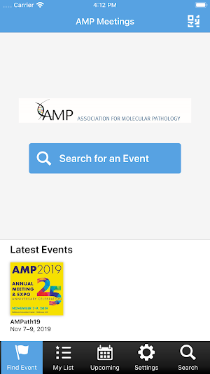 AMP Meetings Screenshot 0