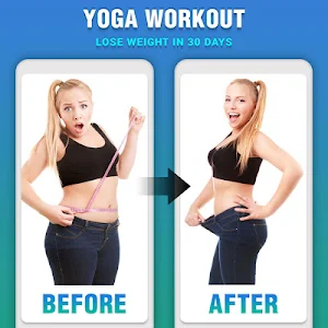 Yoga for Weight Loss - Daily Yoga Workout Plan Screenshot 1