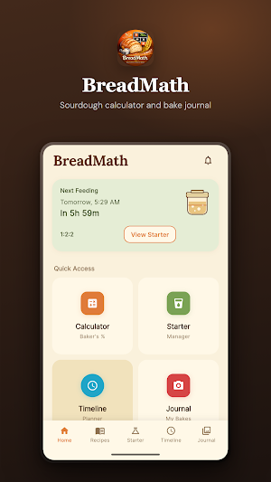 Sourdough Calculator & Journal Screenshot 0