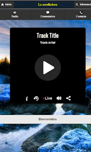 Radio La arrolladora FM Screenshot 1