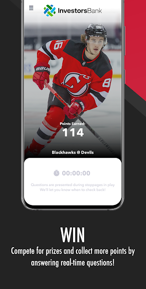 NJ Devils: Black & Red Rewards Screenshot 3