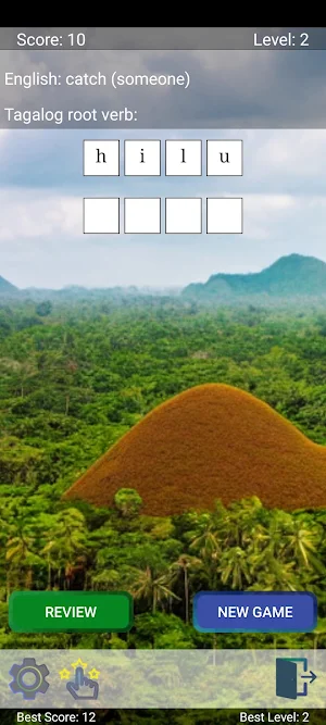 Filipino Word Game Screenshot 1