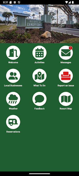 Landstar Resorts Screenshot 2