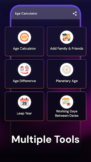 Birth year & Age Calculator Screenshot 2