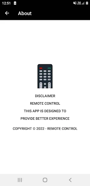HNC TV Remote Screenshot 3