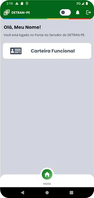 Portal do Servidor Detran-PE Screenshot 1