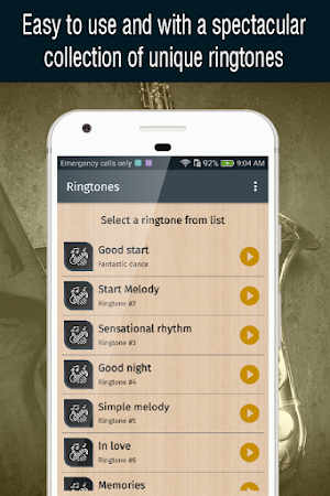 saxophone ringtones for phone Screenshot 1