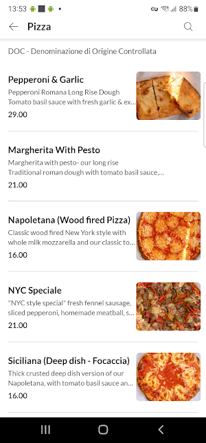 La Villa Pizzeria Screenshot 3