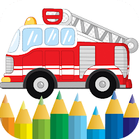 firefighter truck coloring