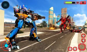 Heavy Truck Robot Giant Truck Driver Simulator Screenshot 2