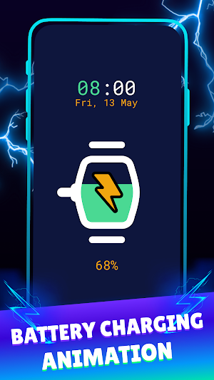 Battery Charging Animation Screenshot 0