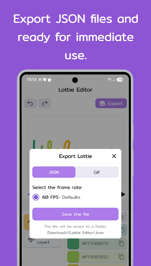 Lottie Editor - Change Color Screenshot 3