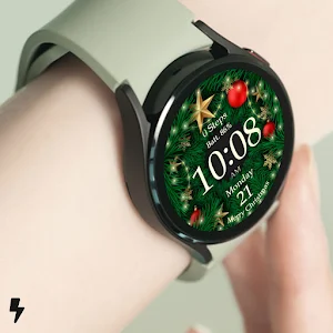 Christmas Watch Face 045 Screenshot 3