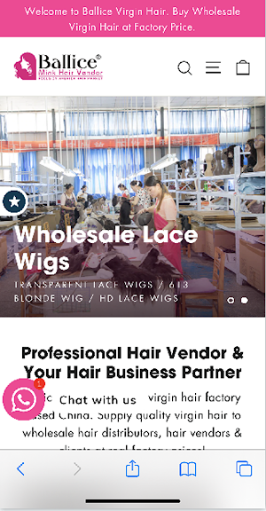 Ballice Virgin Hair Screenshot 0
