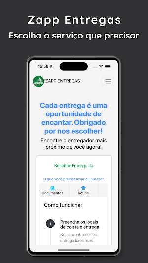 Zapp Entregas Screenshot 0