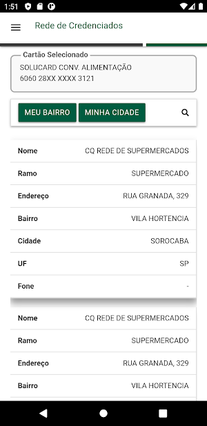 SoluCard Novo Screenshot 3