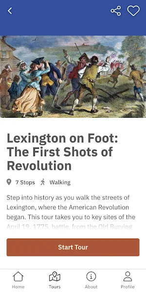 The Liberty Trail Mass. Screenshot 3