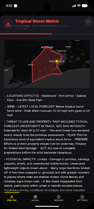 WeatherEye Live Screenshot 1