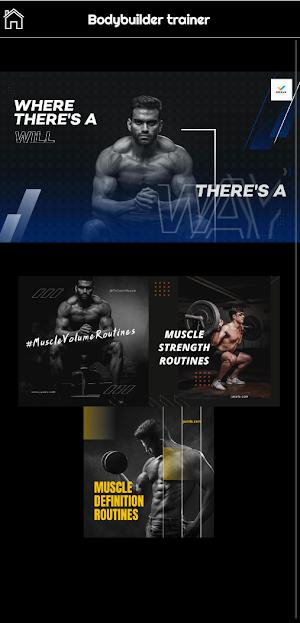 Bodybuilder trainer Screenshot 1
