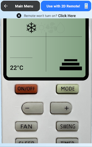 Remote For Tosot AC Screenshot 2