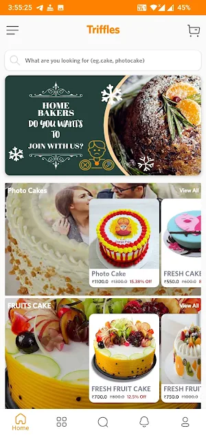 Triffles -Online Food Delivery Screenshot 1