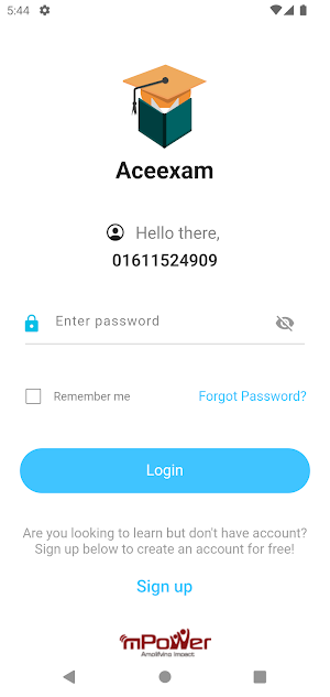 Aceexam Screenshot 0