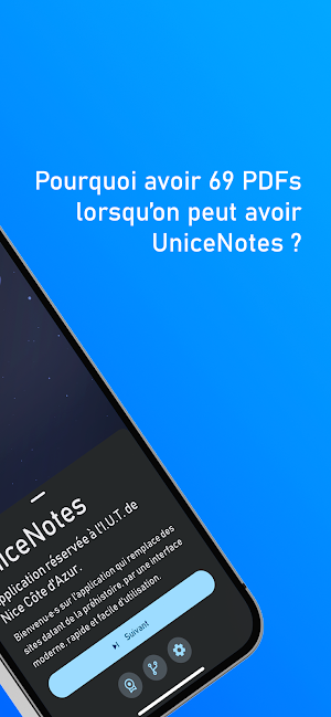 UniceNotes Screenshot 1