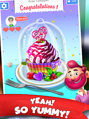 Sweet Cupcake Baking Shop: Dessert Games Screenshot 3