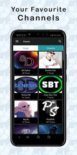 English 8D Music - Songs & Sounds (Pro) Screenshot 1