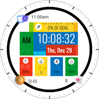 Colourful Blocks Watch Face