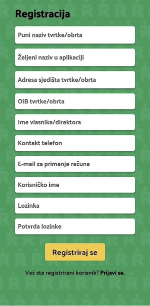 Rezervirko ADMIN Screenshot 2