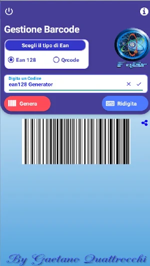 Generatore Barcode / Qrcode Screenshot 0