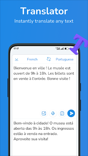 French-Portuguese translator Screenshot 0