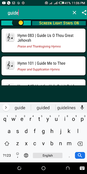 LDS Audio Hymnal (choir backup offline) screenshot 3