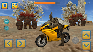 Motorbike Fantasy Warrior Jump Screenshot 2