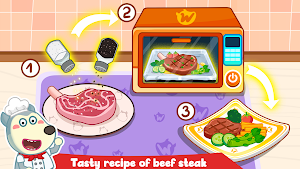 Wolfoo The Chef: Cooking Game Screenshot 2