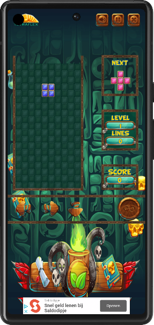 Tetraflex - Classic Block Game Screenshot 2