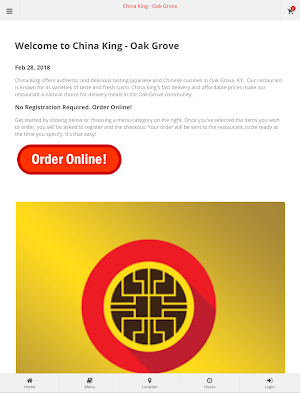 China King Oak Grove Ordering Screenshot 3