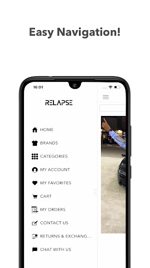 Relapse Clothing Stores Screenshot 3