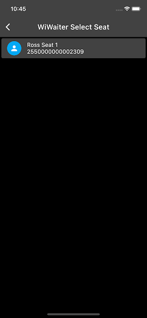 WiWaiter Screenshot 1