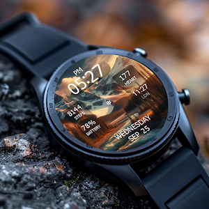Key WF42 Mountain Watch Face Screenshot 0
