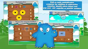 Monster Kid 2nd Grade Games Screenshot 1
