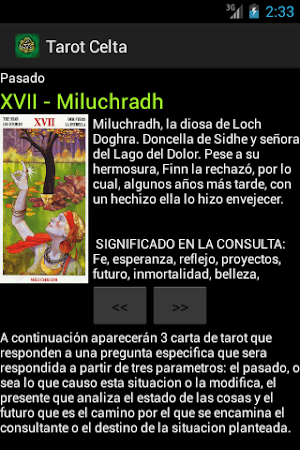 Tarot Celta Screenshot 3